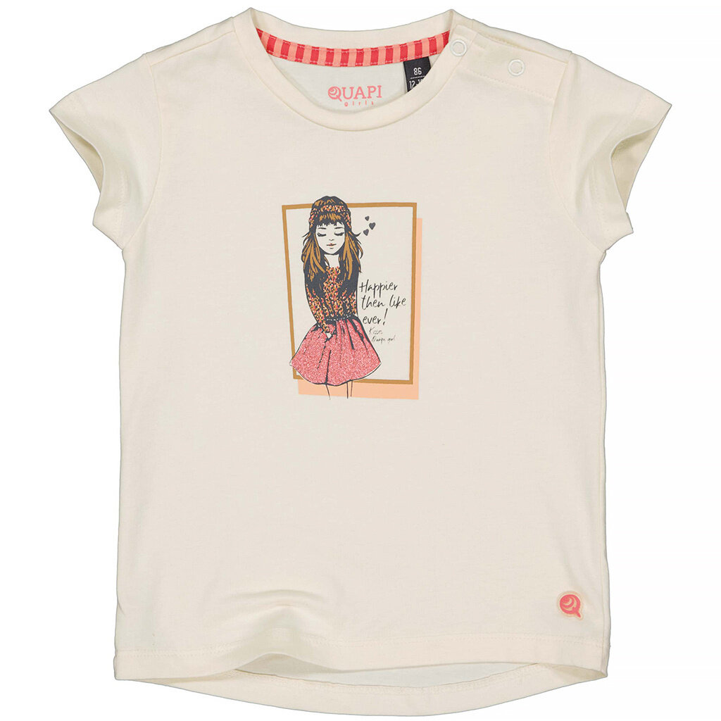 T-shirtje Valora (creme)