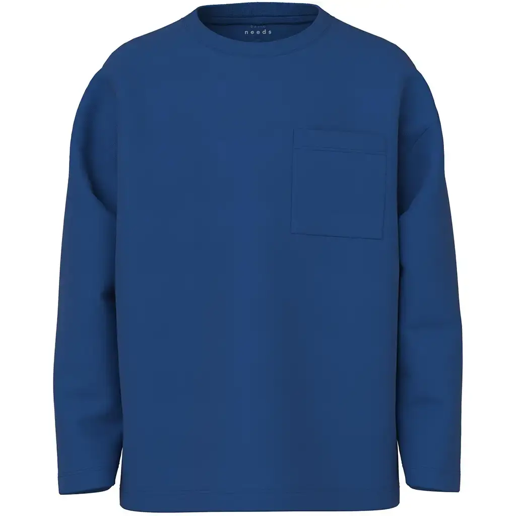 Twee longsleeve Vebbe (dark sappire/true blue)