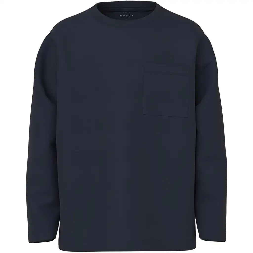 Twee longsleeve Vebbe (dark sappire/true blue)