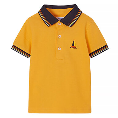 Polo shirtje (tangarine)