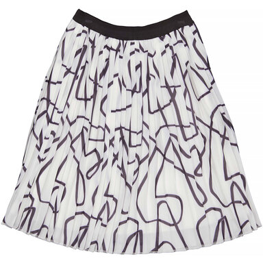 Rokje Tina (white grey lines)