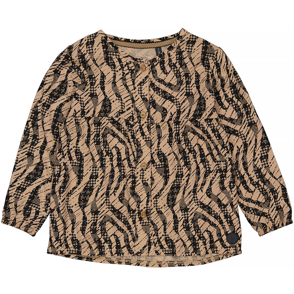 Blouse Vera (camel zebra)