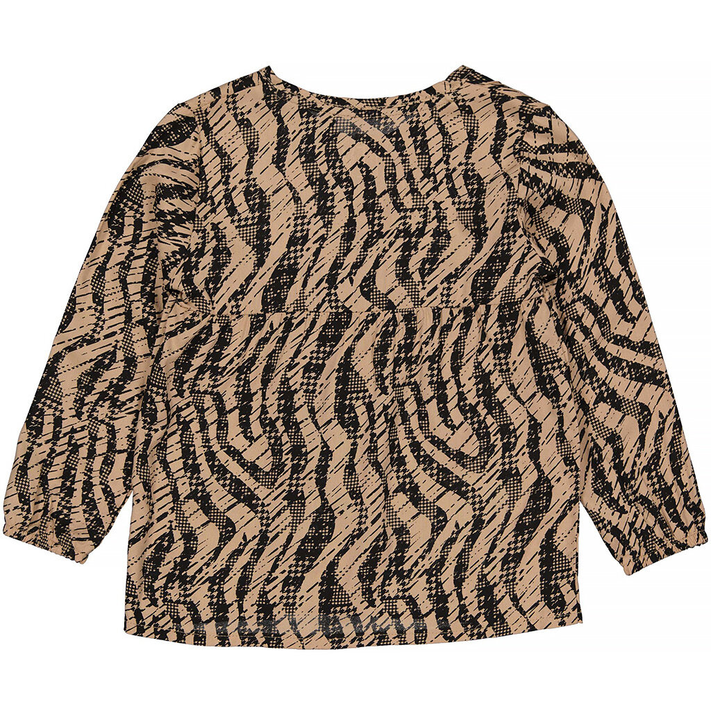 Blouse Vera (camel zebra)