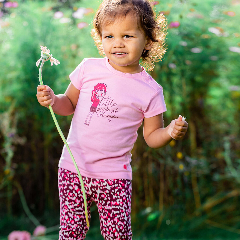 T-shirt Nana (pink begonia)