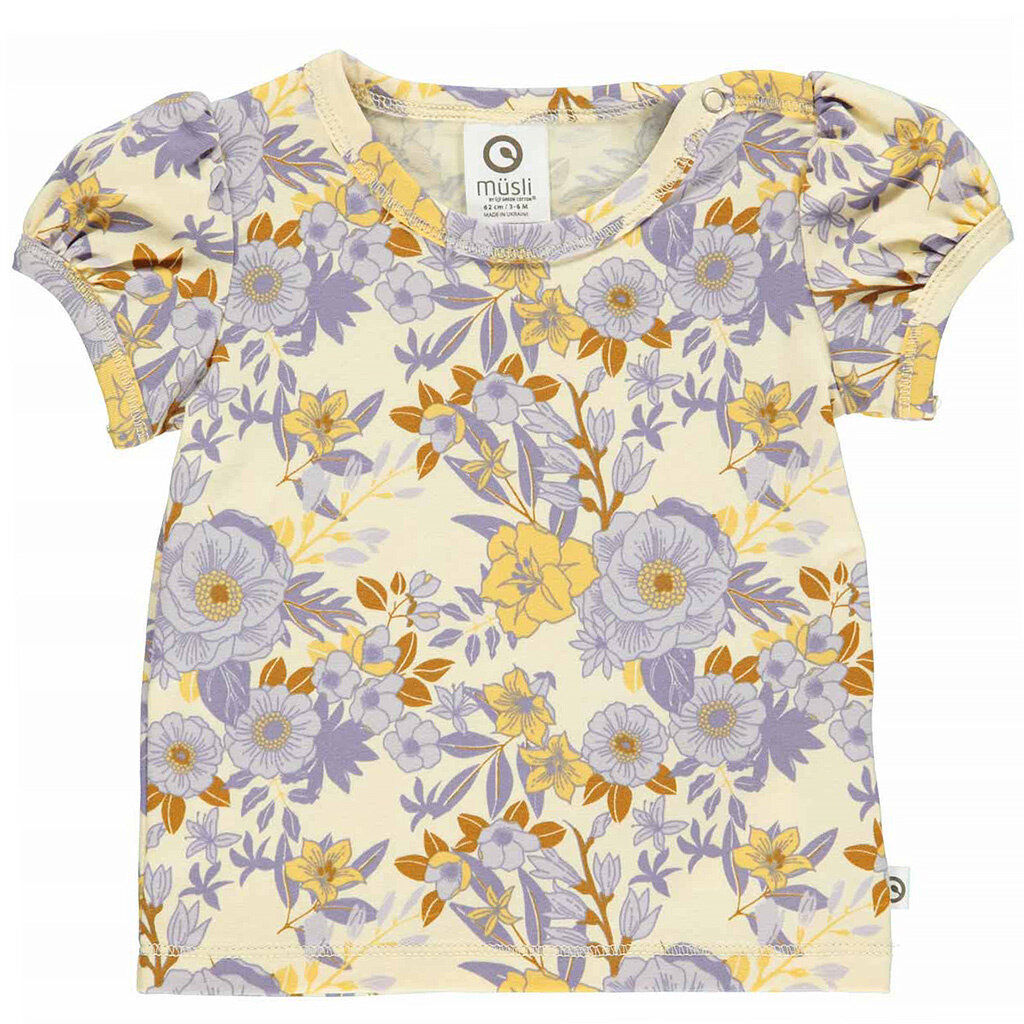 T-shirtje cardamine (calm yellow)