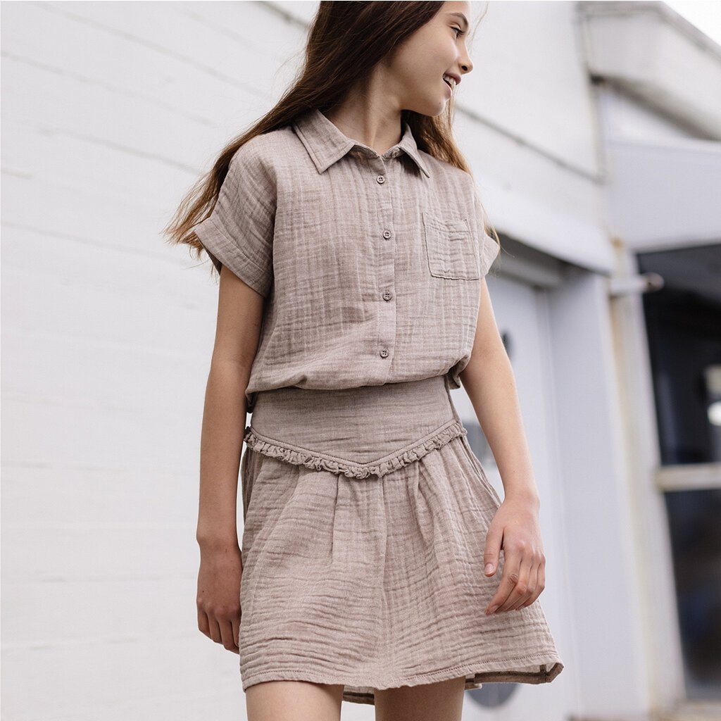 Blouse Demira (taupe)