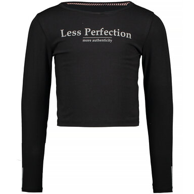 Sportieve crop top (black)