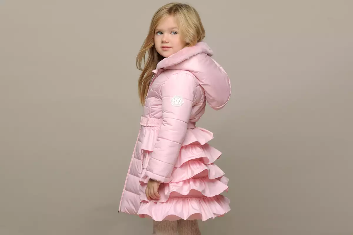 Le Chic winterjas roze