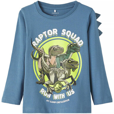 Longsleeve Jinus Jurassic (blue fin)