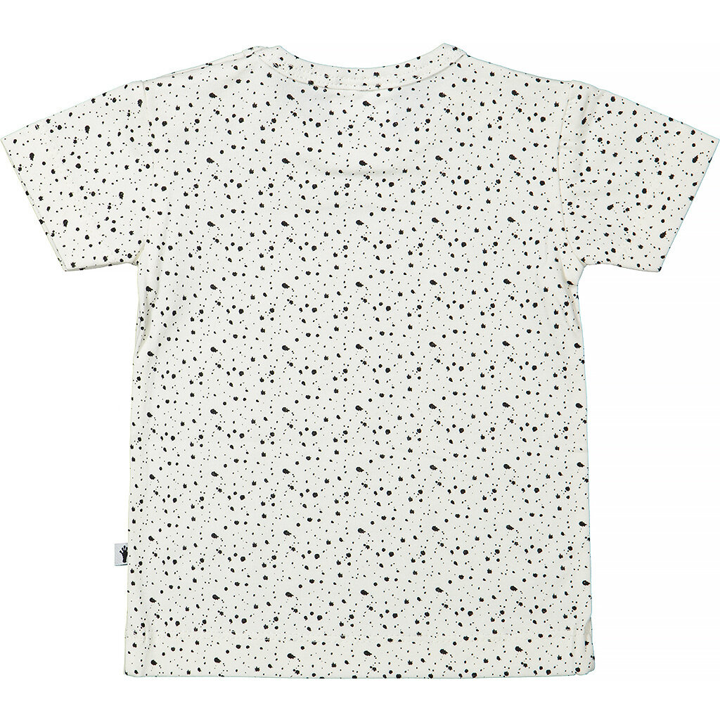 T-shirt (off-white/black dots)