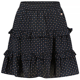 Rokje Tyra pied de poule (dark navy)