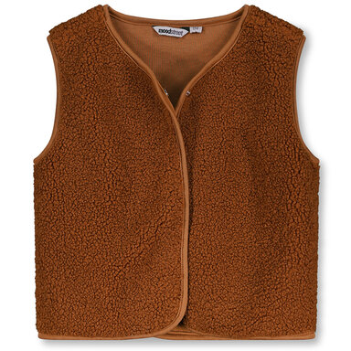 Gilet teddy (camel)