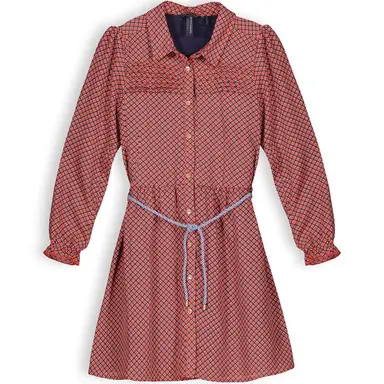 Jurk Mikky (samba red)