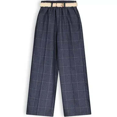 Broek palazzo Sayla (navy blazer)