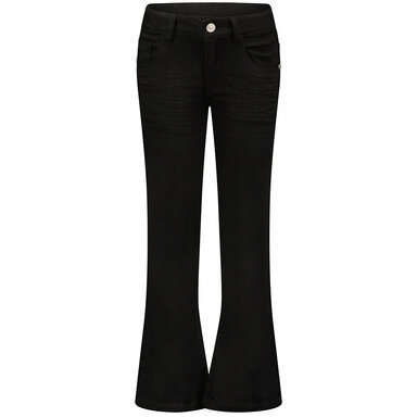 Jeans flare stretch (black denim)