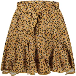 Rokje Tecla (caffè latte leopard)