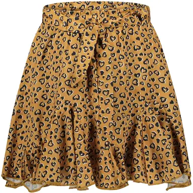 Rokje Tecla (caffè latte leopard)