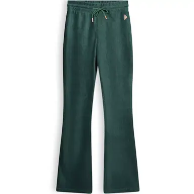 Broek flared velours Sady (pine green)