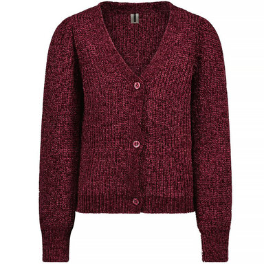 Gebreid vest B.Original (grape wine)