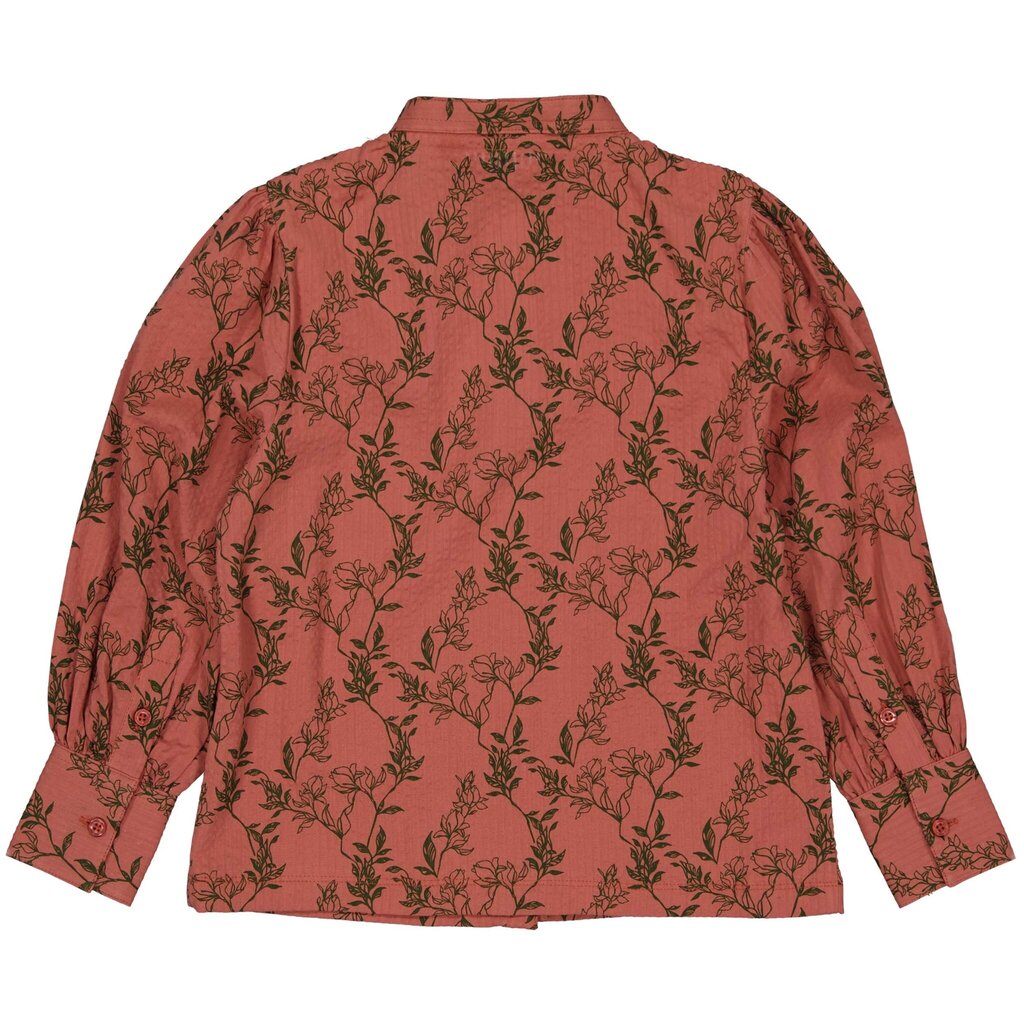 Blouse Fara (olive flowers)