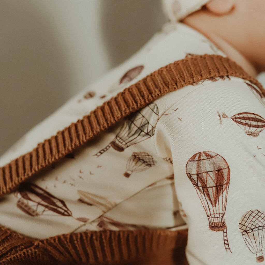 Gebreid broekje Miles (clay)