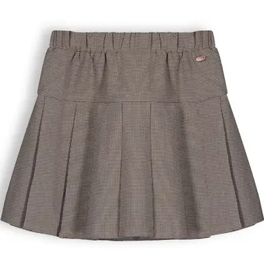 Rokje Nennis pied de poule (animal brown)