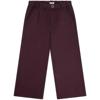 Broek wide fit (grape)