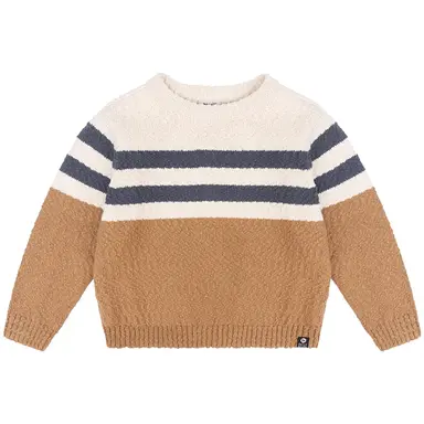 Gebreide trui (hazelnut)