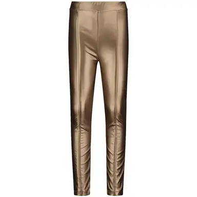 Broek skinny vegan lelastanther (metallic bronz)
