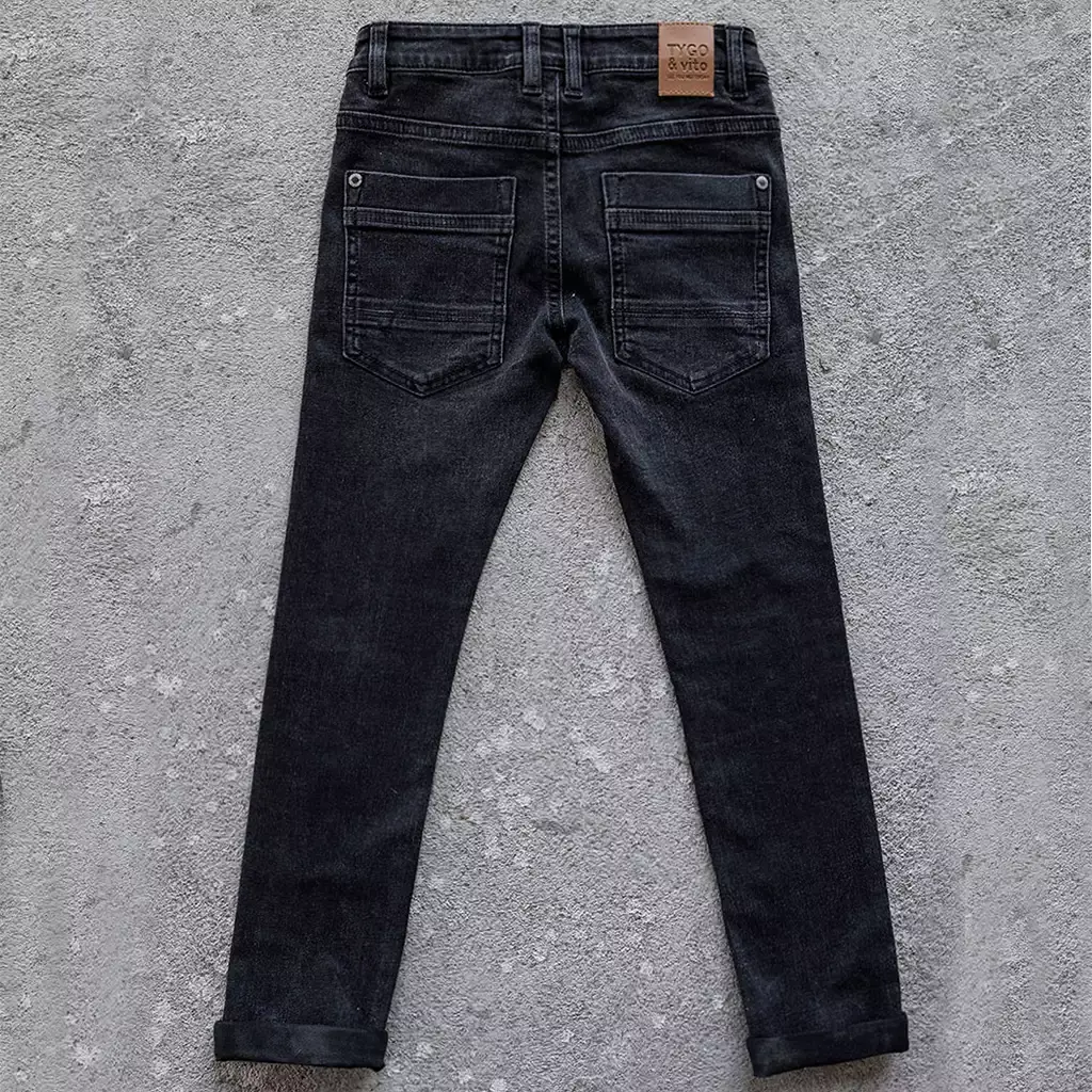 Jeans Binq stretch skinny fit (black denim)