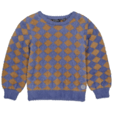 Trui Giorgi (aop blue moon check)