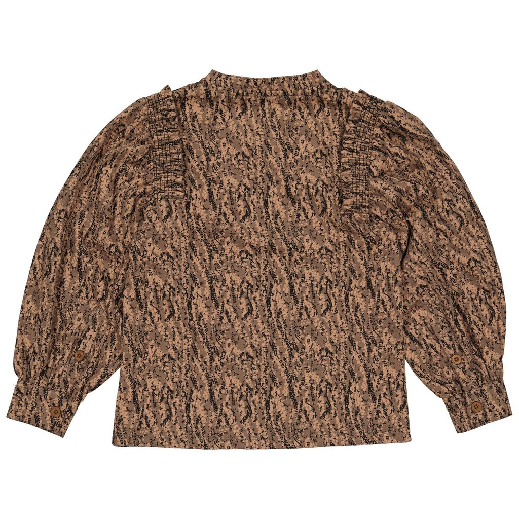 Blouse Filou (aop brown dust flakes)