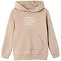 Name It Trui hoodie Takke (oxford tan)