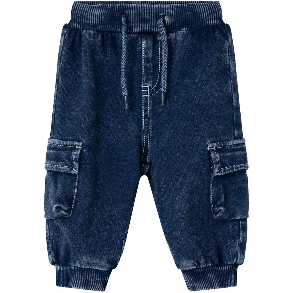 Jeans BAGGY CARGO Ben (medium blue denim)