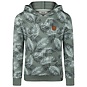 KOKO NOKO Trui hoodie tropical (dusty green)