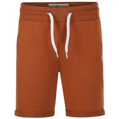 Korte joggingbroek (cognac)
