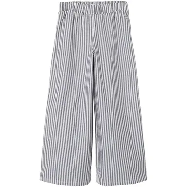 Broek WIDE FIT Deniza (black/white)