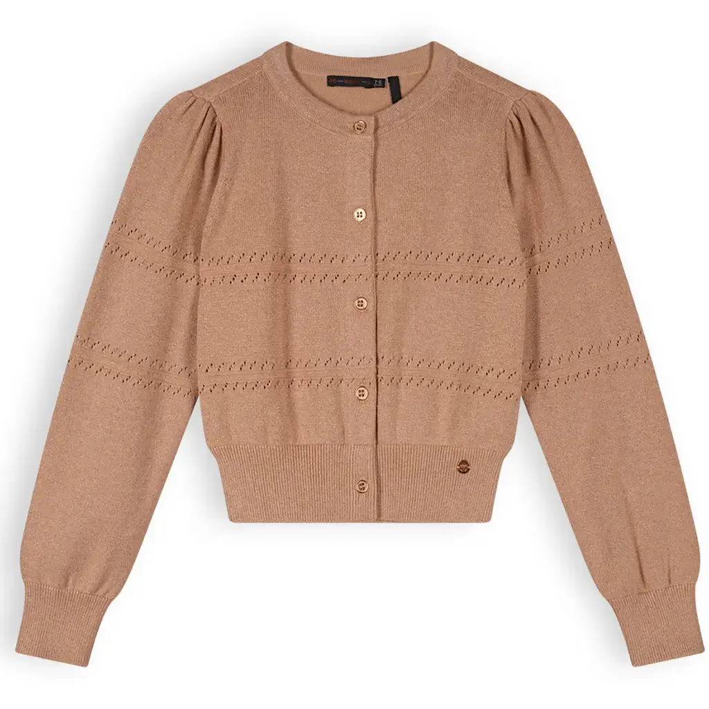 Gebreid vestje Alia (sand blush)