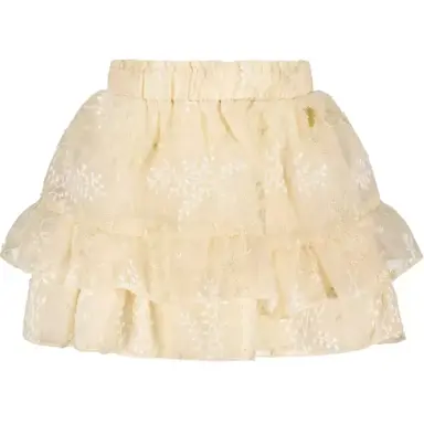 Rokje Tamsy leaf-chiffon (light cappuccino)