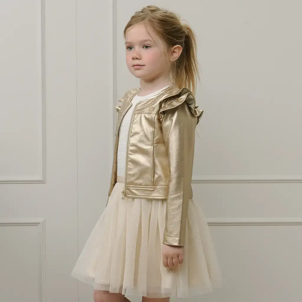 Jurk Symphony sparkly (champagne)