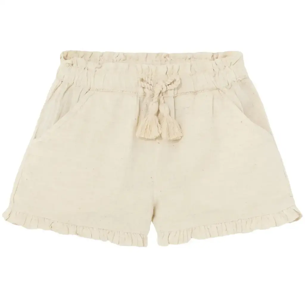 Korte broek linen (chickpea)