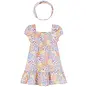 Mayoral Jurk met haarbandje (dahlia)
