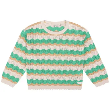 Gebreide trui Fancy (camel sand)