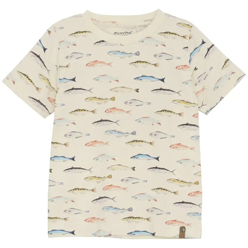 T-shirt fish aop (pristine)