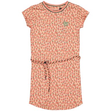 Jurk Babet (aop red dot)