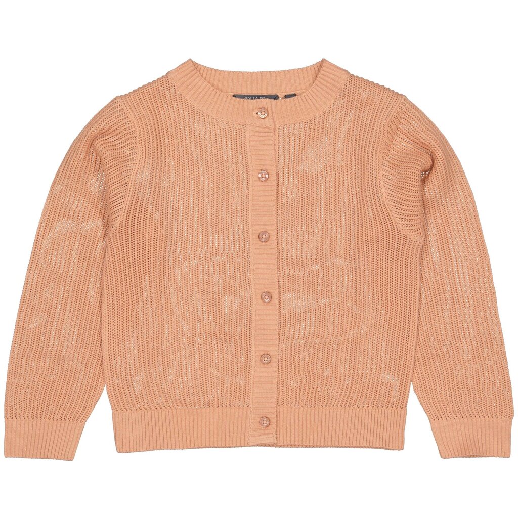 Gebreid vest Bertona (salmon)