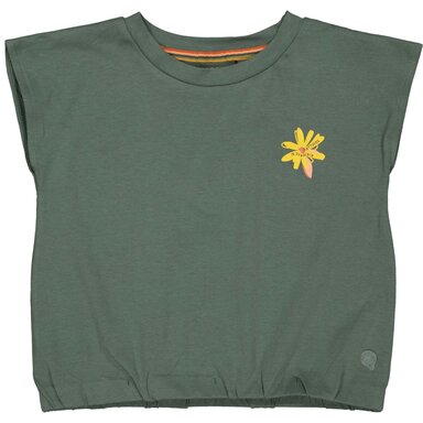 Top cropped Beertje (dark green)