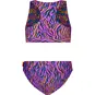 Just Beach Bikini Miami Beach REVERSIBLE  (funky zebra)