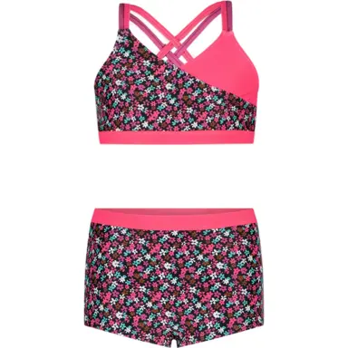 Bikini Floral Sunset (flower field)