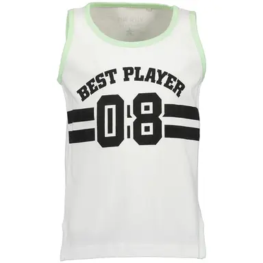 Tank top Soccer (white orig)